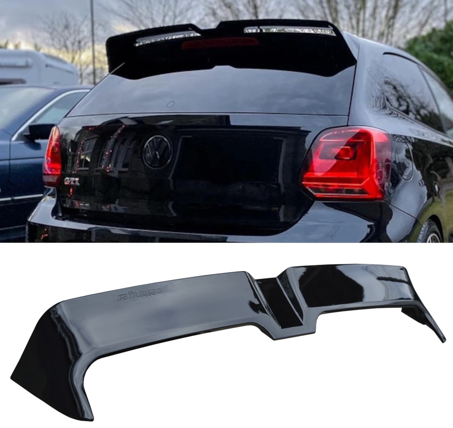 VW Polo MK5 Oettinger Style Roof Spoiler 6R/6C (2009-2017)