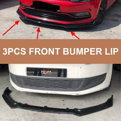 VW Polo MK5 6R/6C Front Splitter (2009-2017)