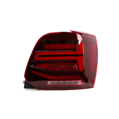 VW Polo MK5 VLAND Q2 Style Taillights Red/Black Casing with Dynamic Indicators